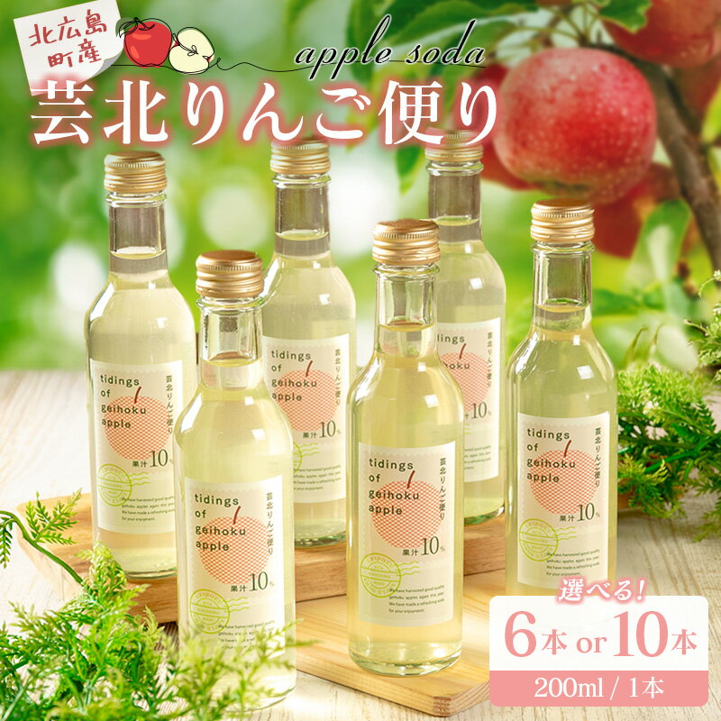 りんごソーダ 芸北りんご便り 炭酸ジュース