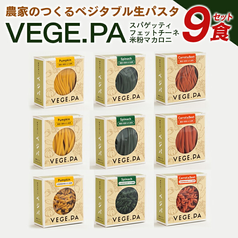 4位! 口コミ数「0件」評価「0」農家のつくるベジタブルパスタ VEGE.PA 9食セット