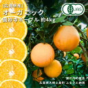 1~2月発送予定 中原観光農園 オーガニック圓妙寺ネーブル 約4kg 広島県 大崎上島町 瀬戸内 離島 国産 有機JAS認証 有機栽培 柑橘 ネーブル 果物 フルーツ ギフト 送料無料 産地直送