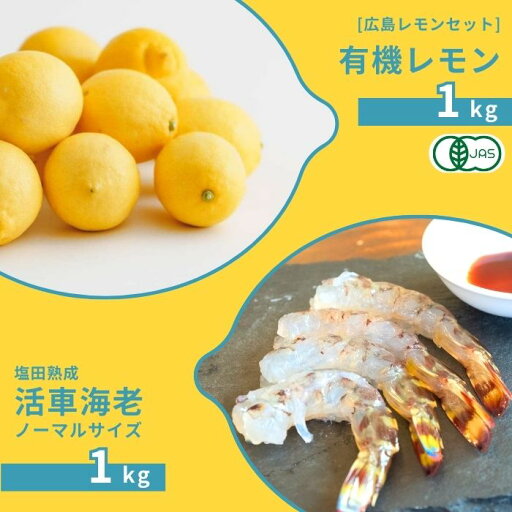 【ふるさと納税】広島有機レモン 1kg(12~1月発送) / 塩田熟成活車海老 ノーマルサイズ 1kg(11~2月発送) オーガニック 有機栽培 有機JAS れもん えび エビ エビフライ 晩酌 国産 瀬戸内 濃厚 甘さ控えめ 免疫力向上 健康 ビタミンC クエン酸 抗酸化 ソーダ 炭酸水 【ふるさと納税】広島有機レモン 1kg(12~1月発送) / 塩田熟成活車海老 ノーマルサイズ 1kg(11~2月発送) オーガニック 有機栽培 有機JAS れもん えび エビ エビフライ 晩酌 国産 瀬戸内 濃厚 甘さ控えめ 免疫力向上 健康 ビタミンC クエン酸 抗酸化 ソーダ 炭酸水