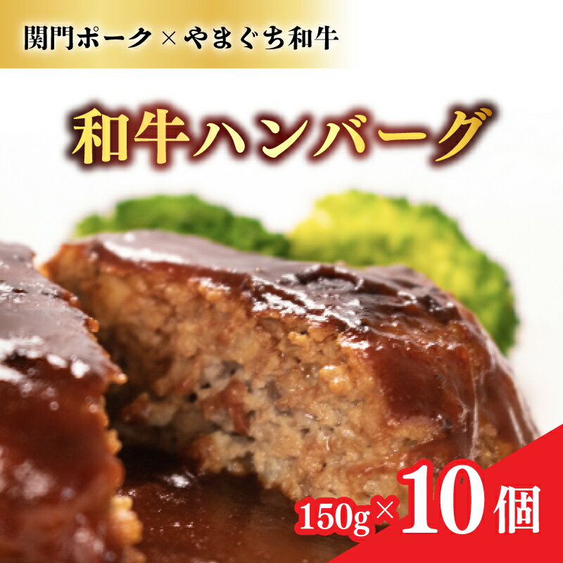 ハンバーグ 湯煎 和牛 10個 レトルト 計 1.5kg 冷凍 黒毛和牛 やまぐち和牛 関門ポーク 大容量 小分け 真空パック 電子 レンジ 簡単調理 無添加 ご家庭用 下関 山口 ギフト 贈答 子供 人気 肉特集 ごはんのお供 ワインにあう ワイン 和牛