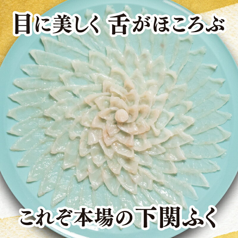 【ふるさと納税】 国産 とらふぐ 刺身 セット 4~5人前 てっさ ふぐ刺し ふぐ フグ 河豚 下関市 山口県 冷凍 送料無料 BW7400