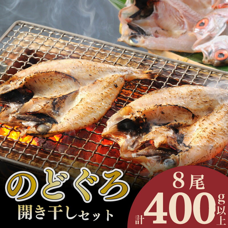 【ふるさと納税】 のどぐろ 開き 干し 計 400g up セット 8尾 アカムツ 干物 冷凍 高級 魚 肴 下関 産 人気 山賀 山口のサムネイル