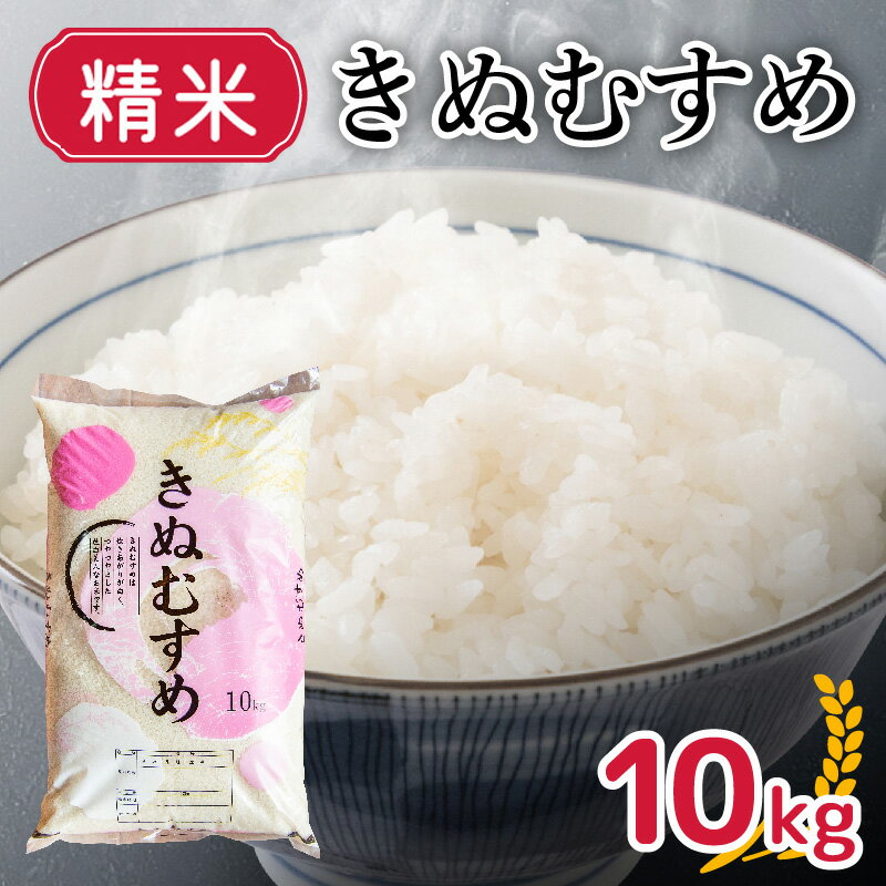 【ふるさと納税】 新米 10kg きぬむすめ 精米 白米 お米 米 コメ クリーン白米 令和5年産 やまだ農園 豊田 下関 甘みのサムネイル