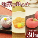 【ふるさと納税】 【先行予約】 訳あり 和菓子 詰め合わせ 30個 冷凍 大容量 スイーツ デザート おやつ 菓子 おかし 生菓子 お茶菓子 和スイーツ あんこ 白こしあん 餡 秋 贈答 祝い ギフト プレゼント 家庭用 期間限定 下関 山口 【3種のセットからお好きな種類を選べる】