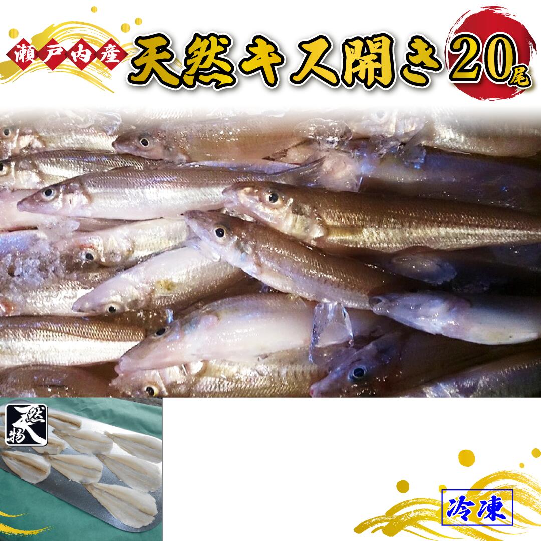 【ふるさと納税】 天然 きす キス (キスゴ開き) 瀬戸内産 (20尾)【 魚 新鮮 ツマミ 天ぷら 南蛮漬け 塩焼き 唐揚げ 市場直送 瀬戸内産 山口県 宇部市 】