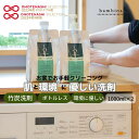 【ふるさと納税】 (定期便 6カ月お届け) bambina 竹炭ミネラル 洗濯洗剤 1000ml×2本 専用ポンプ付 洗濯洗剤 無添加 アトピー アレルギー 敏感肌 肌着洗い 安心して使える ナチュラル ティートゥリー レモン 柔軟剤 蛍光剤 合成界面活性剤フリー ふるさと納税 洗濯洗剤