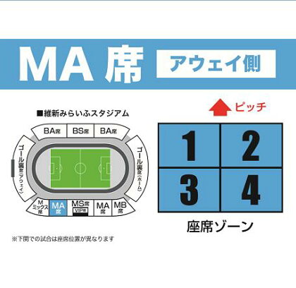 レノファ山口シーズンパス(MA席一般)