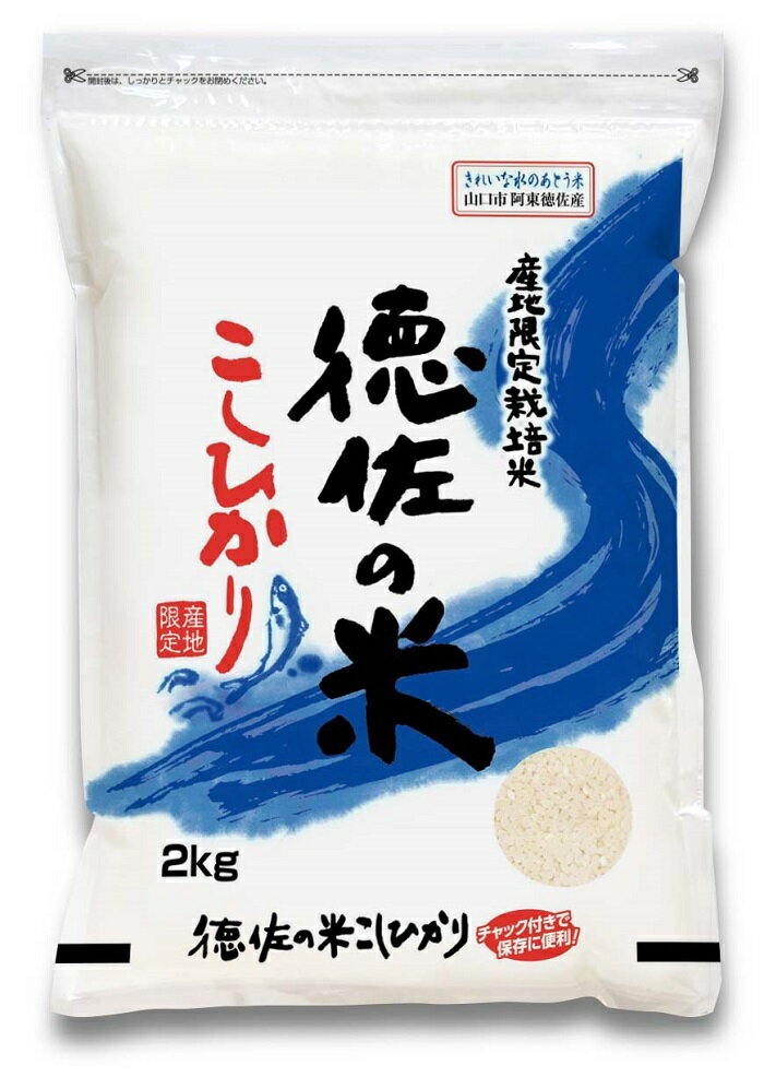 D091【ふるさと納税】徳佐の米こしひかり2kg×5袋（精米）