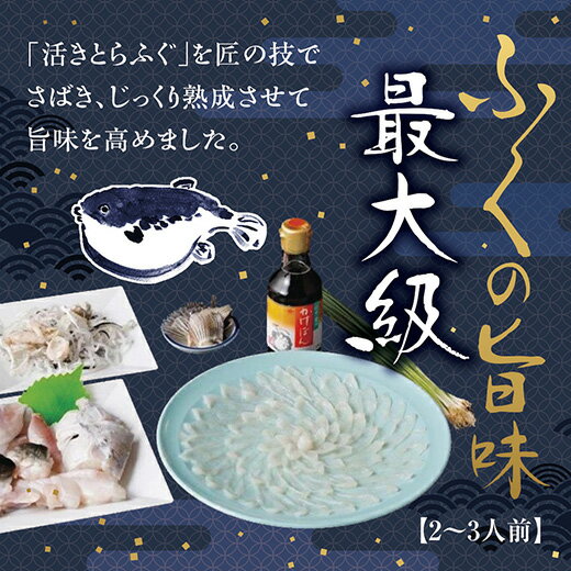 C046【ふるさと納税】とらふくフルコースセット（2〜3