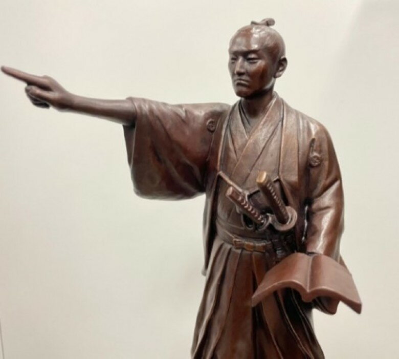 【ふるさと納税】吉田松陰先生 ブロンズ像 置物 インテリア 雑貨 オブジェ 銅像 ミニチュア プレゼント ギフト プチギフト 贈り物 お土産 おみやげ 山口県 ...