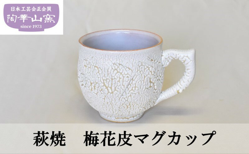 萩焼 梅花皮マグカップ [民芸品・工芸品・食器・マグカップ]