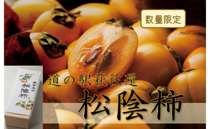 【150年の時を超えた】松陰柿　【果物類・柿・かき】　お届け：2024年10月1日～2024年10月31日