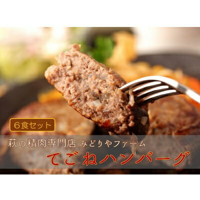 15位! 口コミ数「0件」評価「0」【萩の精肉専門店】みどりやファームのてごねハンバーグ（6食）　【お肉・ハンバーグ・お肉】