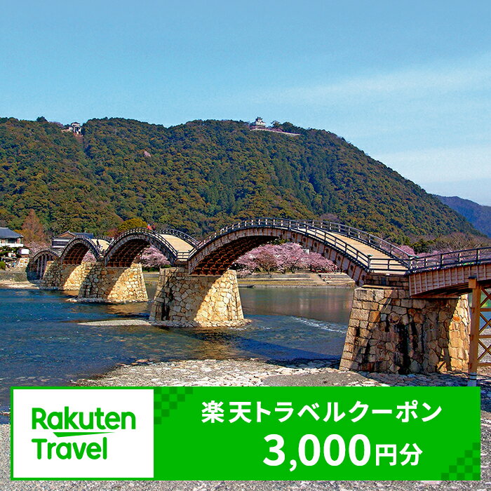 【ふるさと納税】山口県岩国市の対象施設で使える楽天トラベルクーポン寄付額10,000円 錦帯橋 岩国城 寂地峡 吉香公園 紅葉谷公園 錦川清流線