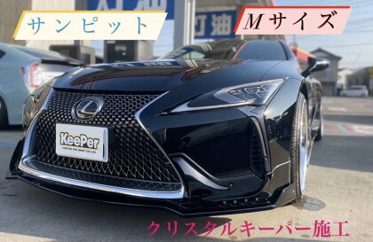 ボディガラスコーティング クリスタルキーパー Mサイズ 送料無料 車 キーパー コーティング カーコーティング 超撥水 洗車 チケット 利用券 BK003