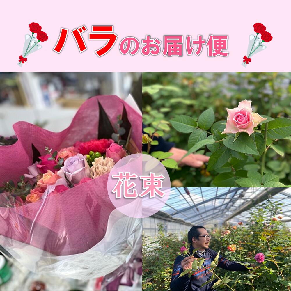 18位! 口コミ数「0件」評価「0」お花 フラワー 花 バラ 藤野バラ園 花束 お届け便 山口県 贈り物 ギフト イベント (1256)