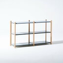 【ふるさと納税】【Fulcrum】Baguette shelf シェルフ/3段×2列(グレー)【1602679】