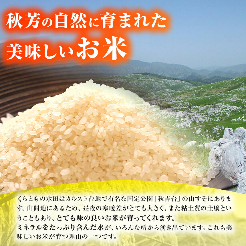 【ふるさと納税】 白米 ・玄米 ヒノヒカリ 2kg ～ 10kg 農薬 ( 栽培期間中不使用 )・ 化学肥料不使用 令和7年産 米 ｜ 精米 玄米 米 ヒノヒカリ 美祢市 美祢 山口県 結び家 くらとも f352136-mine-10000330 山口県美祢市 サンプル画像3
