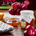 【ふるさと納税】ぶどうジャム1瓶(レモン果汁仕立て) 100g ぶどう ジャム 加工品 食品 F6L-1143