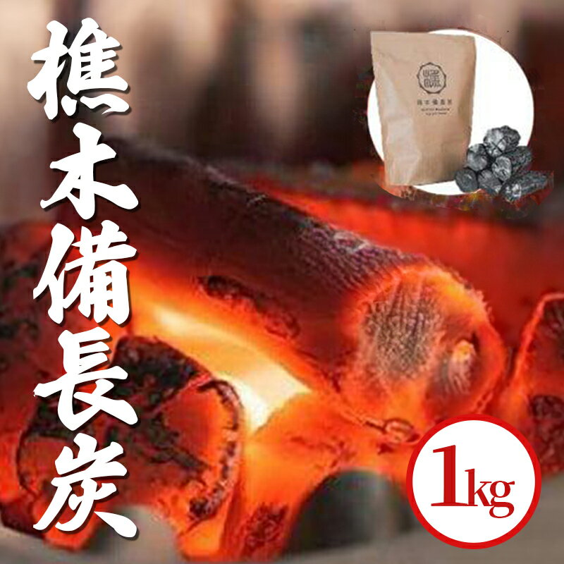 【ふるさと納税】 炭 木炭 樵木備長炭 1kg アウトドア グッズ キャンプ 釣り バーベキュー BBQ 美波 徳島