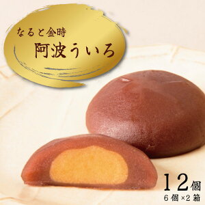 【ふるさと納税】 なると金時 ういろう 12個 外郎 なると 鳴門金時 さつまいも 芋 お菓子 和菓子 スイーツ おやつ あんこ 甘い 甘さ お土産 ギフト 銘菓 伝統 人気 おすすめ 贈答 個包装 年 日 ふるさと 徳島 なると 金時 阿波 ういろ 6個×2箱