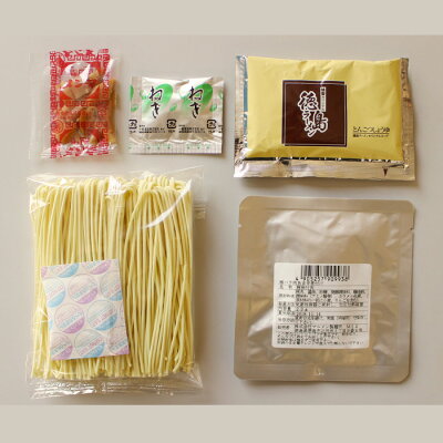 徳島県徳島市 【ふるさと納税】ラーメン 徳島ラーメン ご当地ラーメン シリーズ 具材入り 2人前 × 4袋 半生麺 スープ付き 味付豚肉 メンマ 乾燥ネギ セット ストレート 細麺 豚骨醤油 スープ 簡単 お取寄せ お取り寄せグルメ 送料無料 画像3