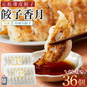【ふるさと納税】元祖薄皮餃子 冷凍生餃子 生姜(36個) タレ付き | 弁当 惣菜 晩酌 おかず 食品 おつまみ 加工食品 中華総菜 国産 徳島 人気 おすすめ 送料無料
