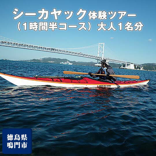 徳島 の海を満喫！シーカヤック体験ツアー（1時間半コース）大人1名分 / 鳴門 マリンスポーツ 観光 四国