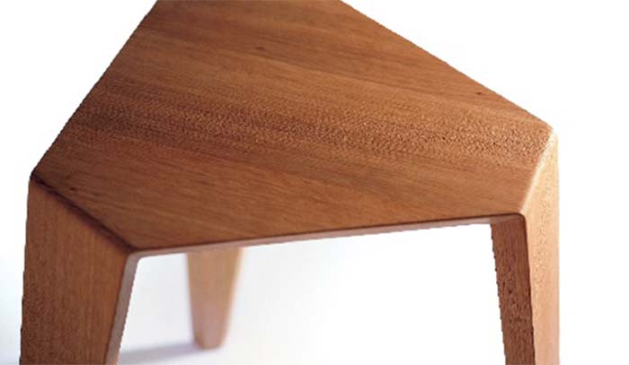 【ふるさと納税】宮崎椅子製作所 ORI stool【チェリー、ナラ、ウォールナット、パープルハート】オリ スツール 1脚 セミオーダー おしゃれ 北欧 グッドデザイン賞