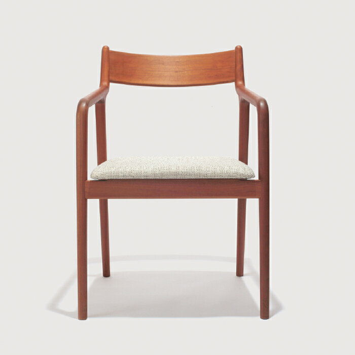 【ふるさと納税】宮崎椅子製作所 PePe arm 1脚【チェリー、ナラ、ウォールナット】ぺぺ アームチェア セミオーダー おしゃれ 北欧