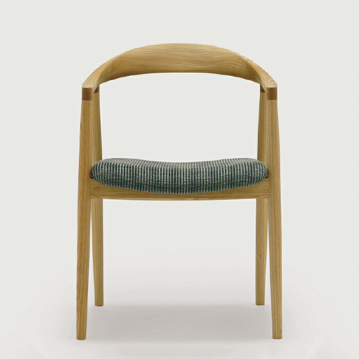 【ふるさと納税】宮崎椅子製作所 hata チェアー 1脚【ケヤキ、ナラ、ウォールナット】アームチェアー おしゃれ 北欧