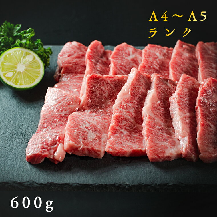 【ふるさと納税】すだち牛黒毛和牛（焼き肉用）600g