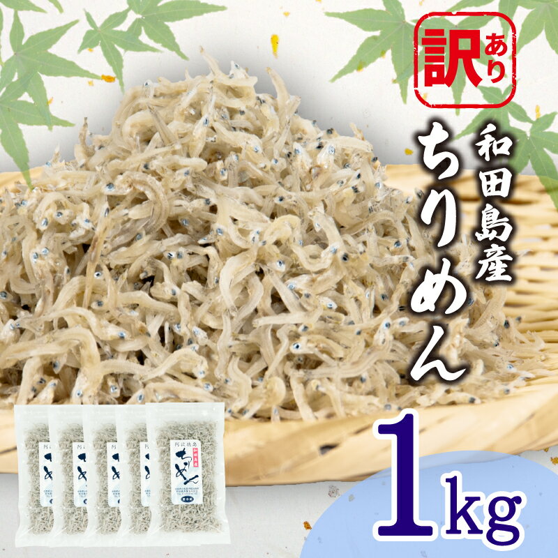 【ふるさと納税】 訳あり ちりめん 計 1kg 200g × 5袋 小分け パック イワシ 干し 乾物 ご飯の お供 ごはん おにぎり おかず おやつ 産地直送...