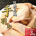 【ふるさと納税】 手羽先 唐揚げ 1kg~3kg 選べる 内容量 阿波尾鶏 冷凍 お惣菜 冷凍 冷凍食品 パック 小分け 手羽 鶏手羽 とり手羽 鶏肉 鶏 鳥 肉 ガーリック 味付き 焼き鳥 おつまみ 人気 おかず 弁当 ビール ブランド 地鶏 簡単調理 惣菜 徳島県 小松島