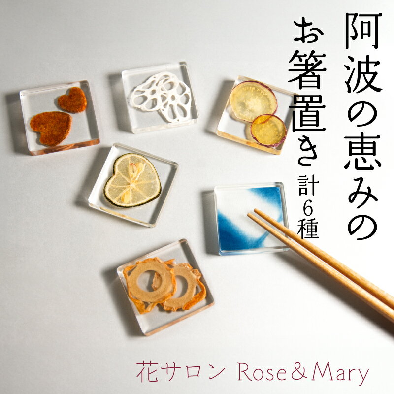 5位! 口コミ数「0件」評価「0」 箸置き 阿波の恵みのお箸置き 6種セット 箸 食器 人気 名品 徳島県 ふるさと 故郷 納税 ギフト 贈答品