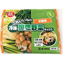 5位! 口コミ数「0件」評価「0」冷凍野菜ミックス(お鍋用)(二人前)200g×5袋【配送不可地域：離島】【1233927】