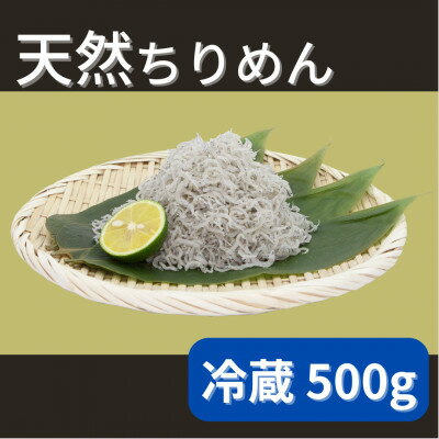 【ふるさと納税】【冷蔵】天然ちりめん500g　おすそ分けに人気【配送不可地域：離島】【1399997】