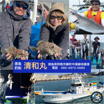 【ふるさと納税】徳島清和丸 阿南沖釣り船 割引チケット【1460807】