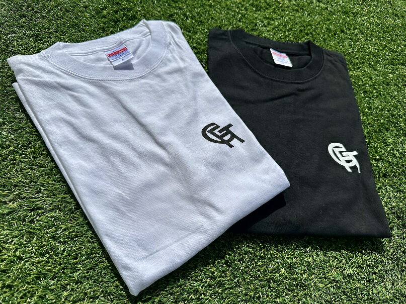 FC徳島 オリジナルロゴTシャツ(半袖/長袖)ブラック・ホワイト S、M、L、XLサイズ