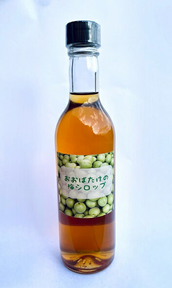 おおばたけの梅シロップ(360ml)