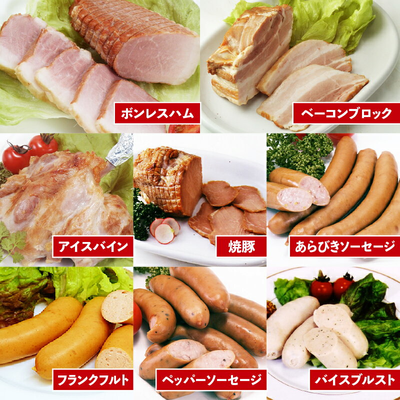 【ふるさと納税】 ソーセージ ハム 無添加 詰め合わせ セット 5種 豚肉 国産 保存料 不使用 約900g 詰め合わせ セット 贈答品 お弁当 おかず 惣菜 手軽 肉 焼肉 バーベキュー BBQ アウトドア キャンプ パーティー ポトフ お取り寄せ 冷凍 リーベフラウ