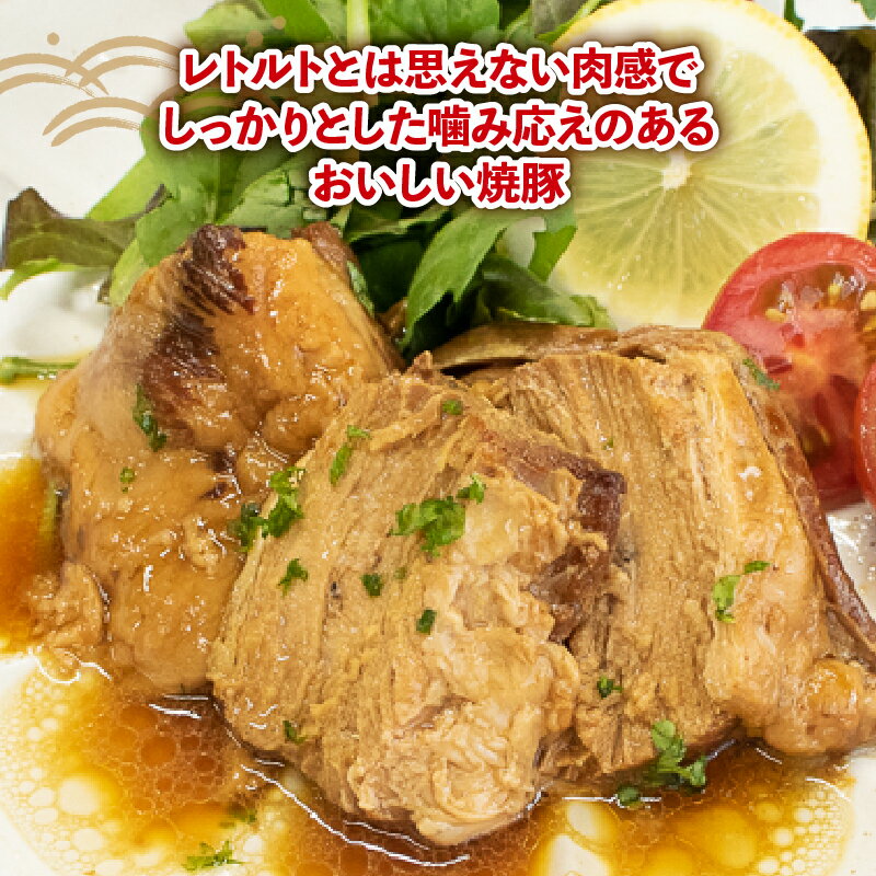 【ふるさと納税】 焼き豚 焼豚 本格 チャーシュー 無添加 小分け 5パック 豚 ウデ肉 おかず 主菜 お惣菜 おつまみ お手軽 レトルト 便利 簡単調理 時短調理 しょうゆダレ 角煮 煮豚 ご飯のお供 チャーハン 肉厚 阿波美豚 お取り寄せ グルメ リーベフラウ