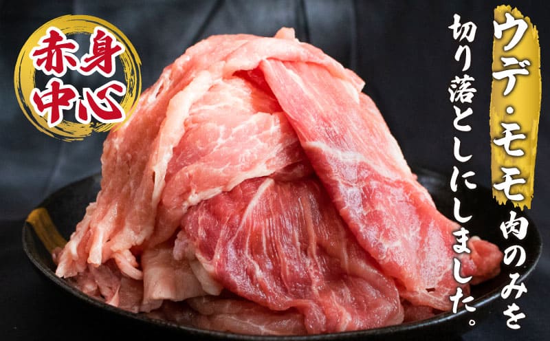 【ふるさと納税】 豚肉 切り落とし 小分け 冷凍 国産 1.6kg 400g × 4 パック 赤身 ウデ モモ 焼肉 BBQ バーベキュー アウトドア キャンプ おかず お惣菜 野菜炒め 贈答用 プレゼント ギフト 贈り物 阿波 金時豚 すき焼き すきやき 母の日 父の日