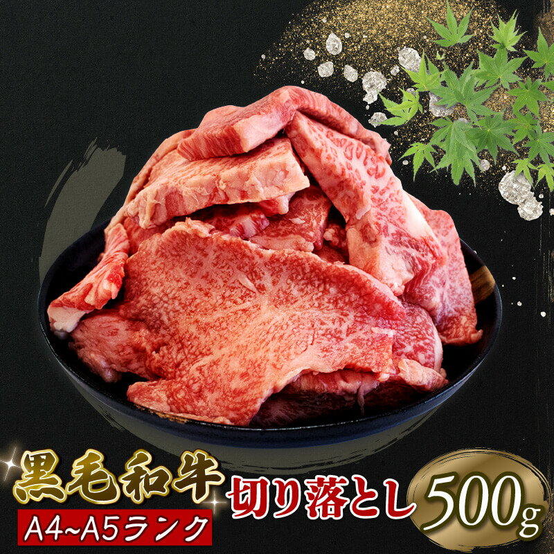 阿波華牛 牛肉 焼肉 切落し 厚切り 500g 黒毛和牛 和牛 A5ランク 黒毛和牛 焼肉 すき焼き すきやき 野菜炒め BBQ バーベキュー ギフト 贈答品 お歳暮 徳島県 阿波市