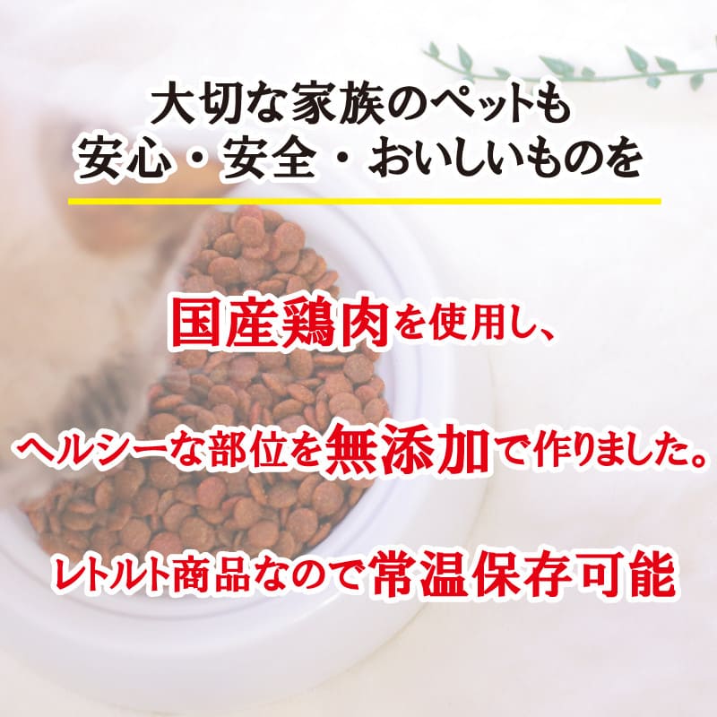 【ふるさと納税】 ペットフード 定期便 3回 ペットごはん 鶏肉レトルト ささみ 3袋 犬 猫 小分け 常温保存 防災 グッズ 国産 徳島県産 ドッグフード キャットフード ペットごはん 犬 猫 餌 エサ 小分け 高タンパク 低カロリー お取り寄せ