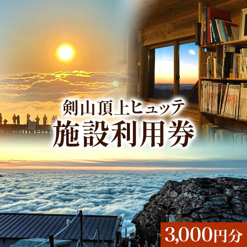 宿泊割引券 3000円分 剣山頂上ヒュッテ[30日以内に出荷予定(土日祝除く)] 剣山 宿泊 旅行 チケット 宿泊券 割引券 補助券 3000円 山小屋 自然 星空 絶景 日本百名山 送料無料 徳島県 美馬市