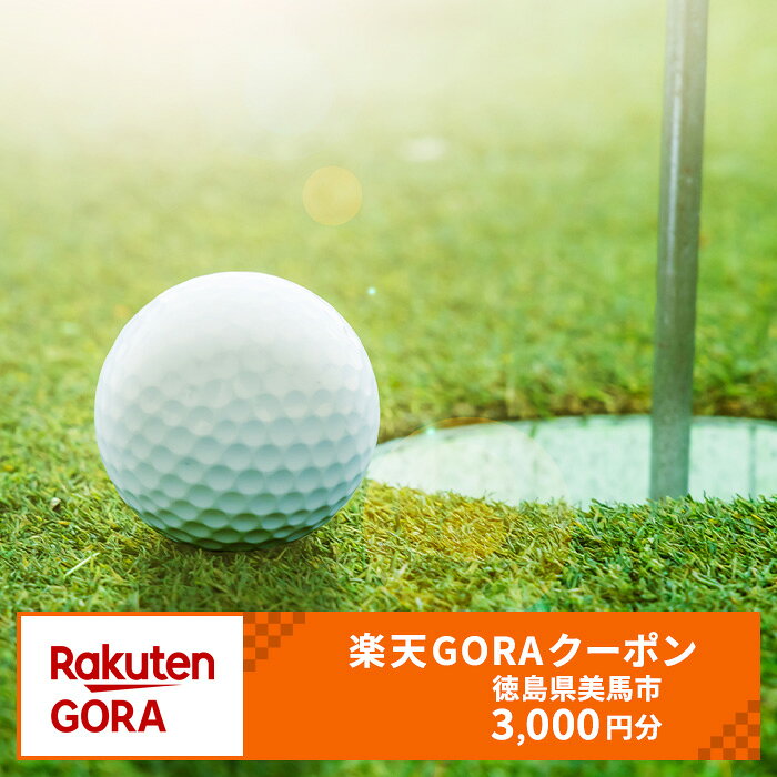 徳島県美馬市の対象ゴルフ場で使える楽天GORAクーポン 寄付額10,000円 (クーポン3,000円)