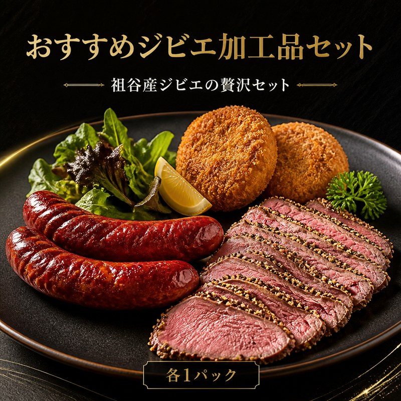 [ ふるさと納税 ] 鹿肉 セット ソーセージ 3本 210g メンチカツ 10個 パストラミ 350g ジビエ 鹿 シカ肉 猪肉 肉 ギフト ジビエ料理 希少 低カロリー 高たんぱく 鉄 鉄分 貧血 低脂質 焼き肉 キャンプ ロースト シカ 犬用 冷凍 赤身 健康 天然 徳島 三好 祖谷の地美栄