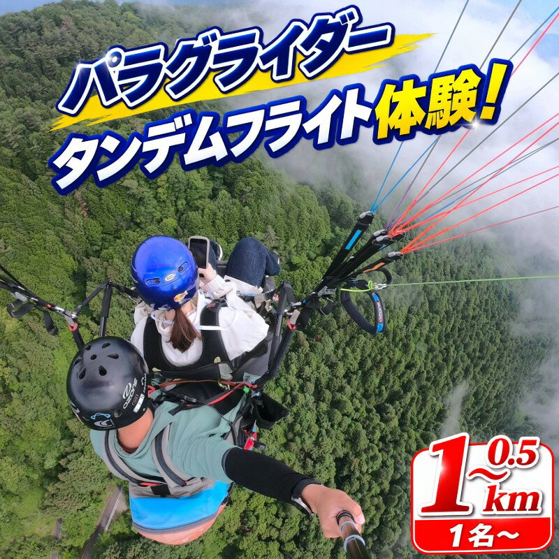 パラグライダー 体験 500m 〜 1000m 観光 タンデムフライト アクティビティ 夏休み 冬休み GW 体験チケット 子ども 大人 カップル 徳島県 三好市